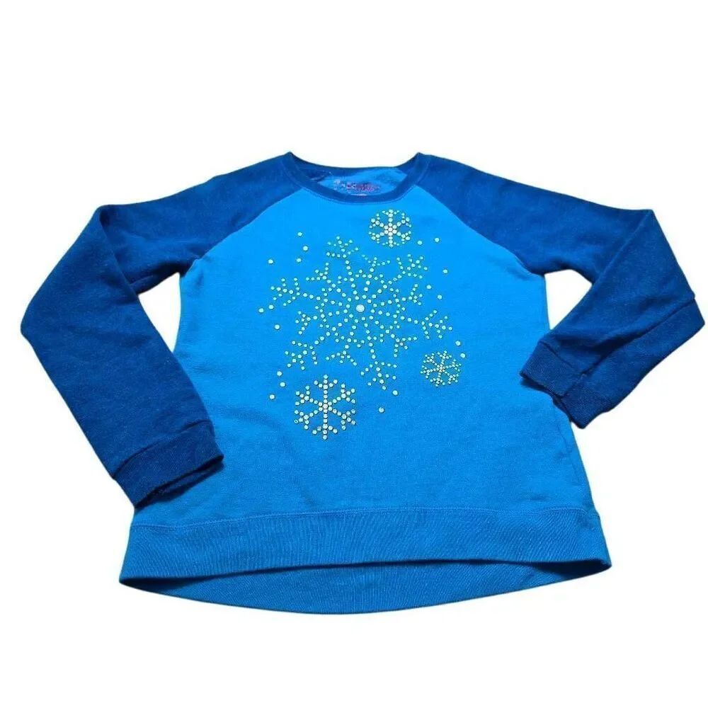 Hanes Snowflake sweatshirt L10/12